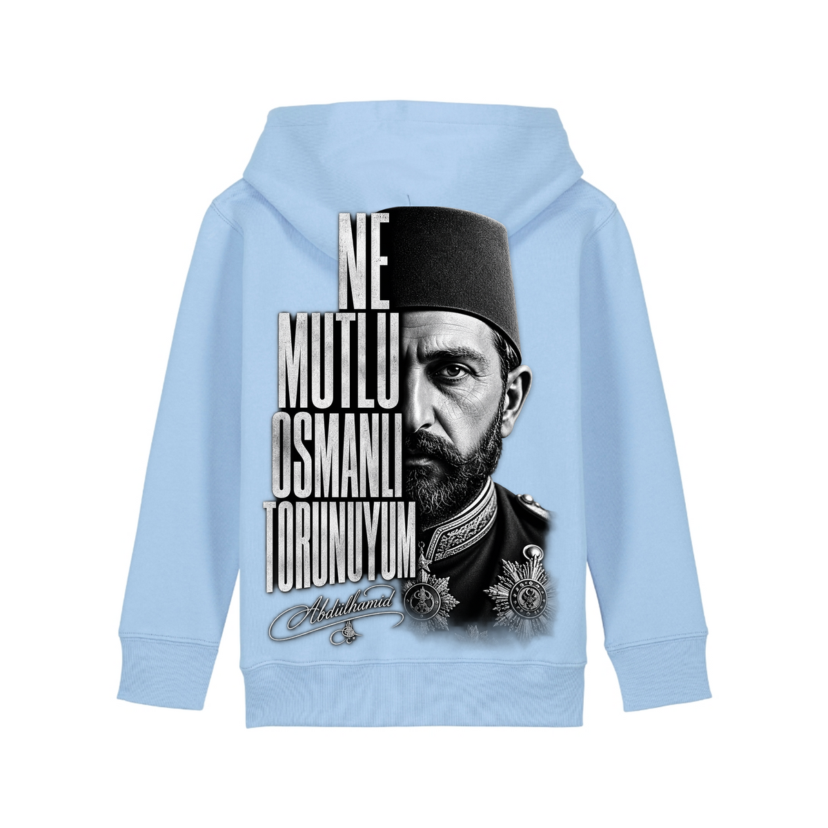 Osmanli - Kids Hoodie - Blue soul - Rueckseite