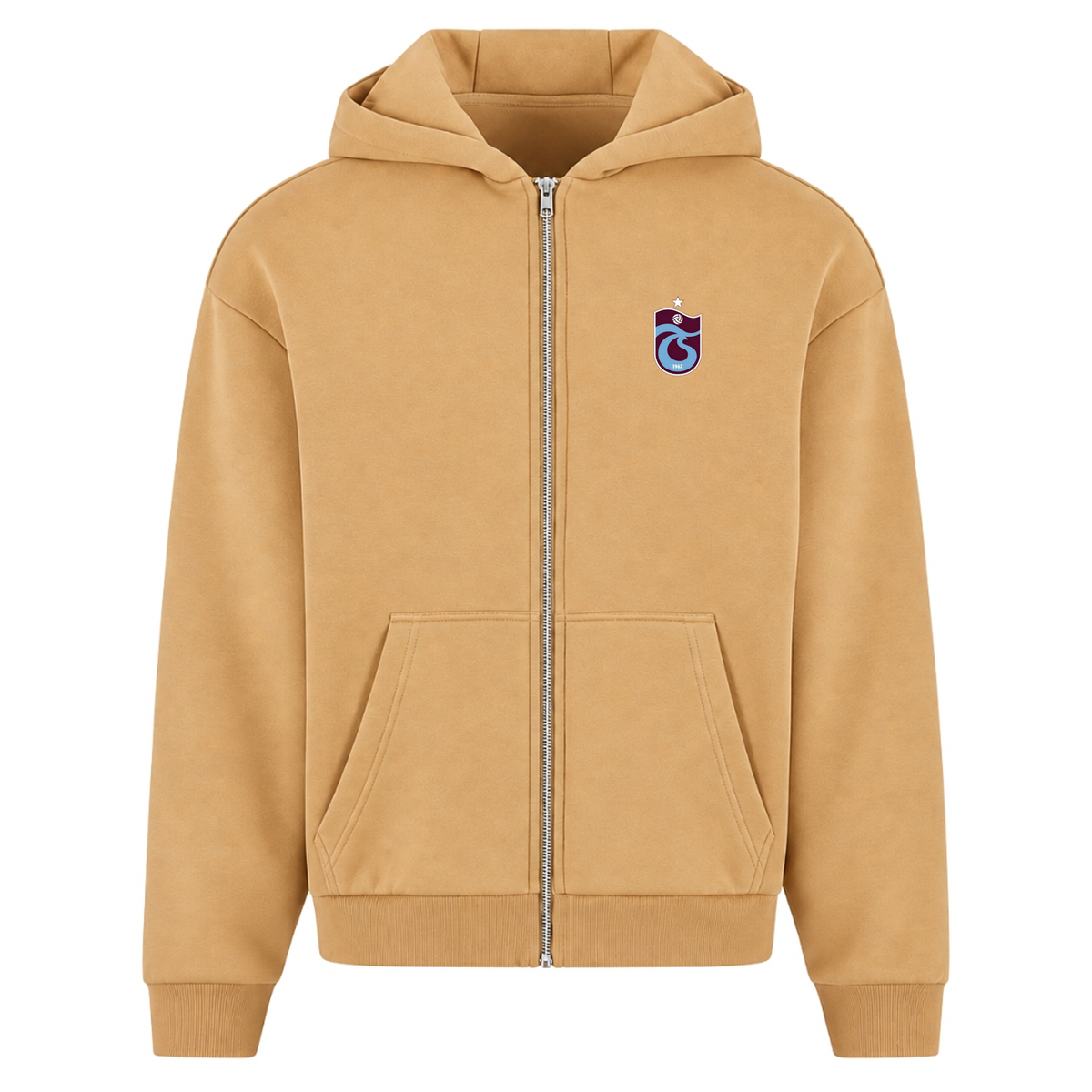 Trabzonspor - Oversized Zipper - U. Beige