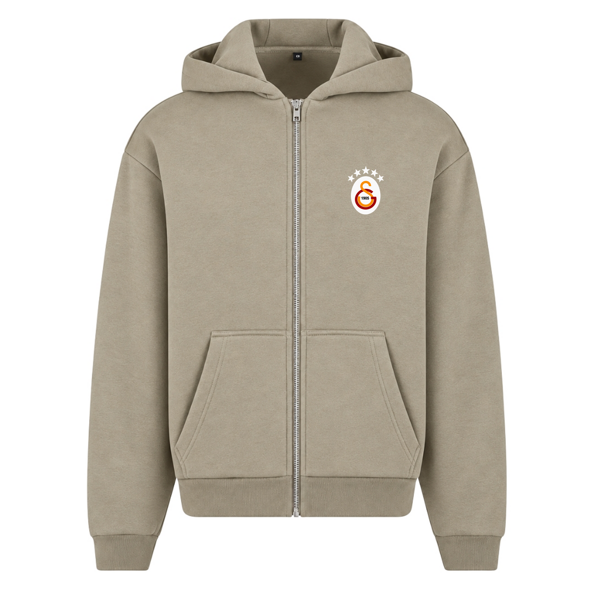 Galatasaray - Oversized Zipper - Pale Olive