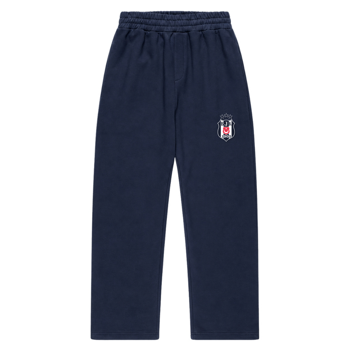Beşiktaş - Oversized Zipper Fluffy Track Sweatpants - Navy