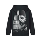 Osmanli - Kids Hoodie - Black - Rueckseite