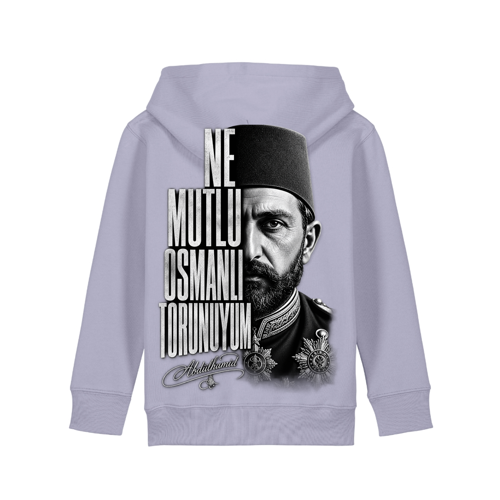 Osmanli - Kids Hoodie - Lavender - Rueckseite