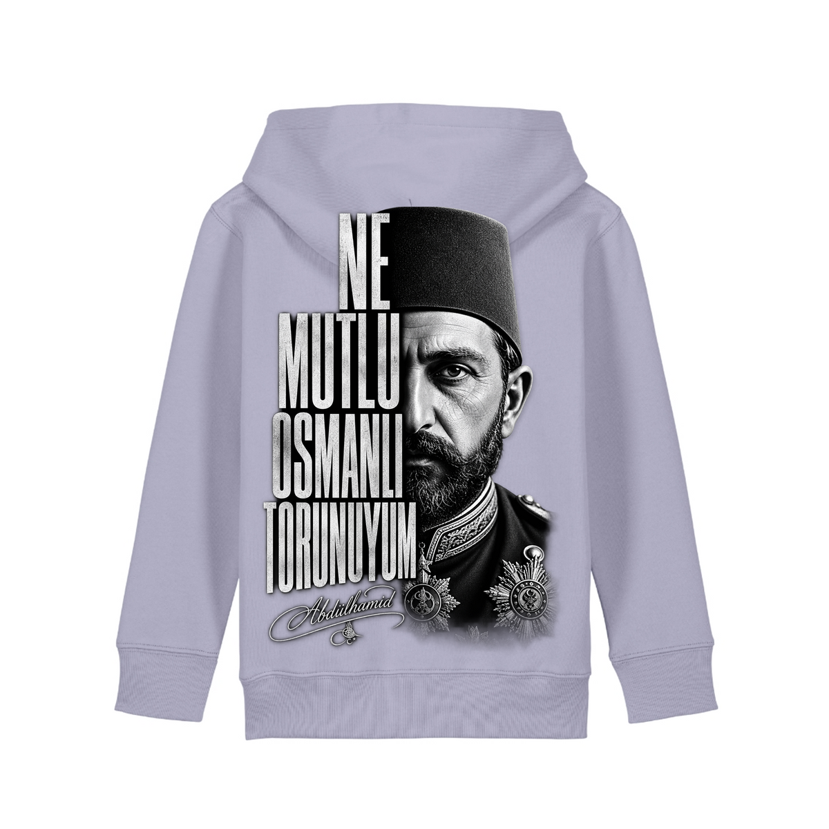 Osmanli - Kids Hoodie - Lavender - Rueckseite