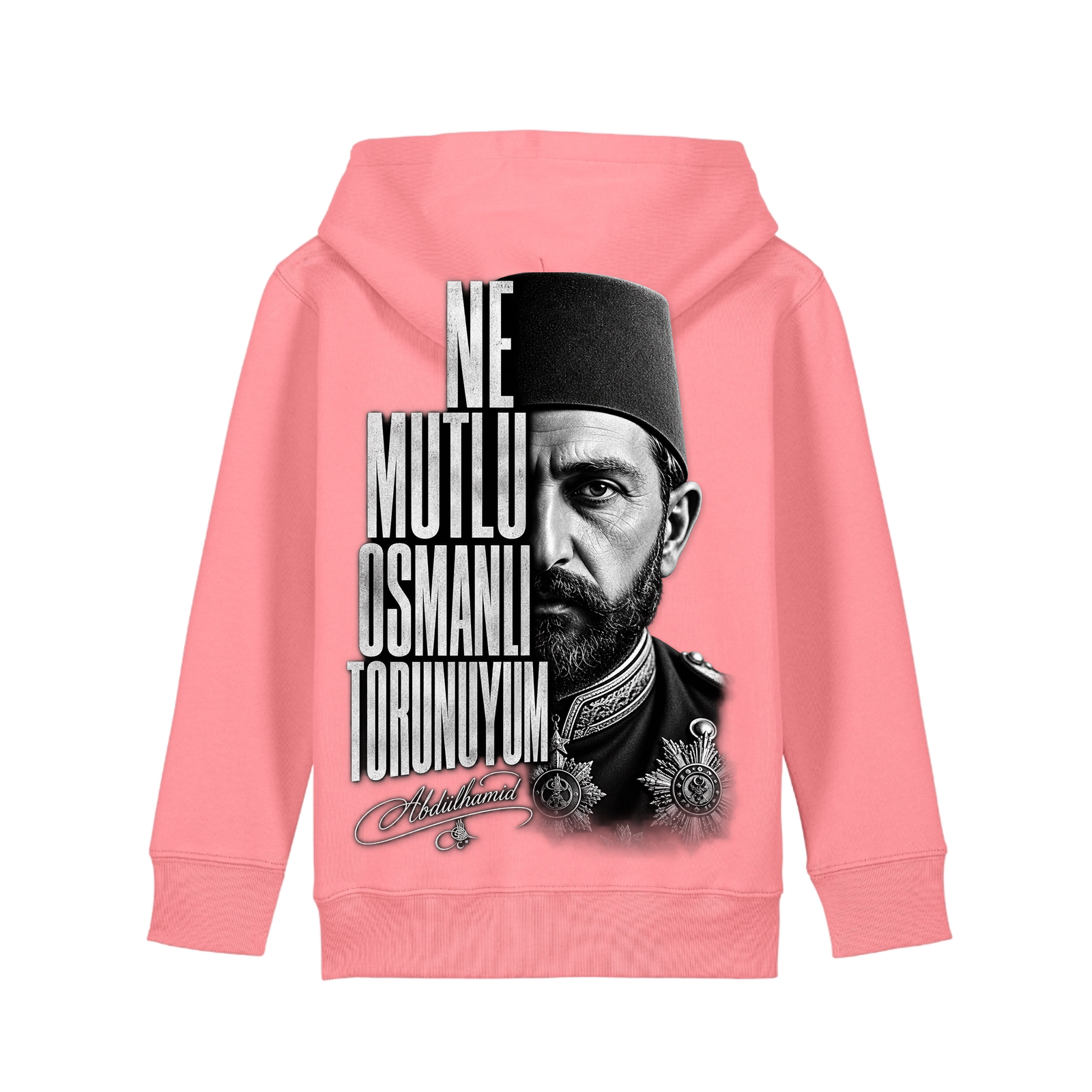 Osmanli - Kids Hoodie - Pink Joy - Rueckseite