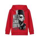 Osmanli - Kids Hoodie - Red - Rueckseite