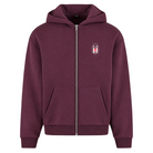Beşiktaş - Oversized Zipper - Plum Purple