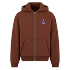 Trabzonspor - Oversized Zipper - Chocolate Brown