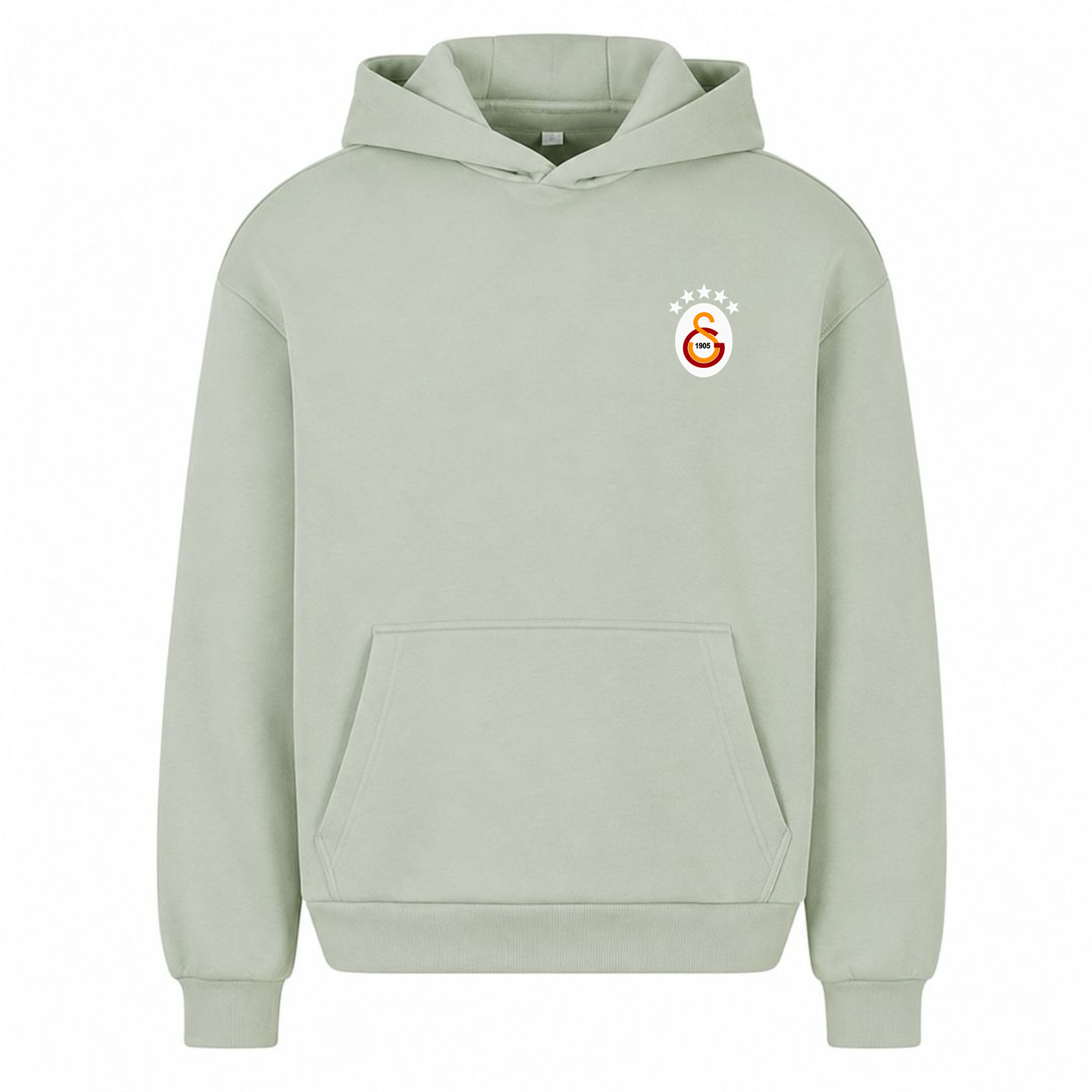 GALATASARAY - Oversized Hoodie - light asphalt