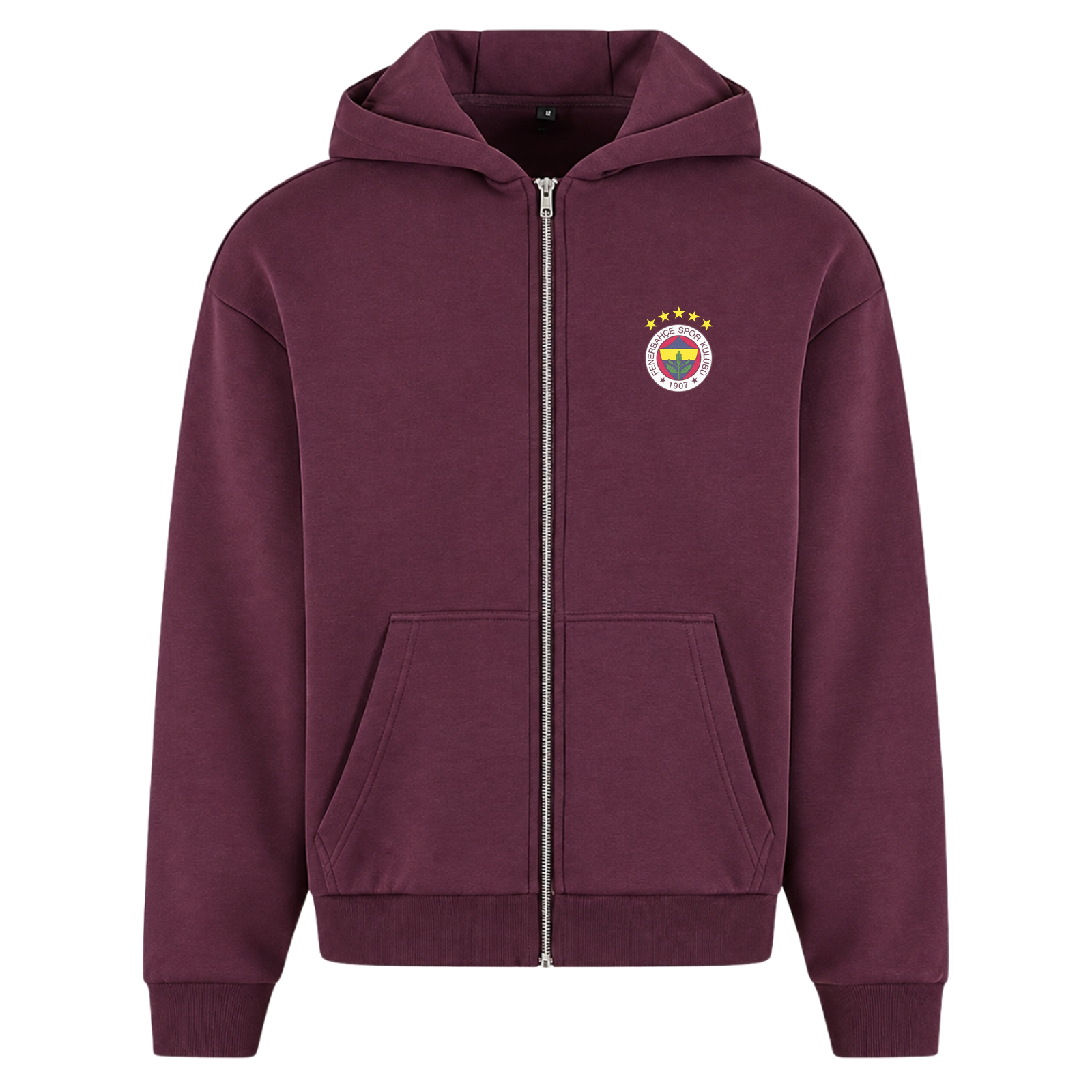 Fenerbahce - Oversized Zipper - Plum Purple