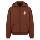 Galatasaray - Oversized Zipper - Chocolate Brown