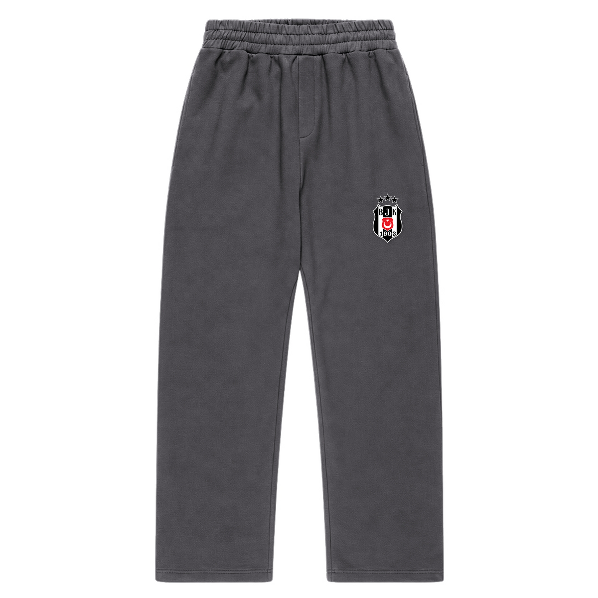 Beşiktaş - Oversized Zipper Fluffy Track Sweatpants - Magnet