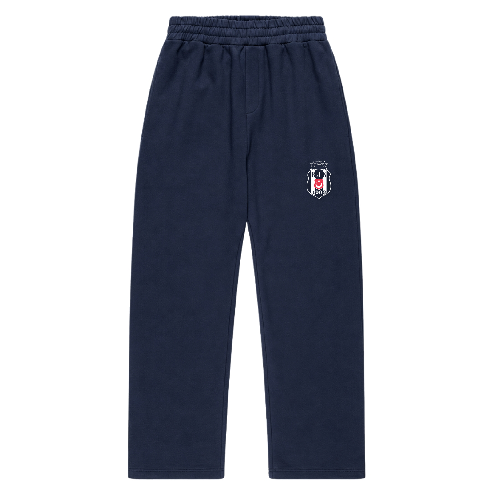 Beşiktaş - Oversized Zipper Fluffy Track Sweatpants - Navy