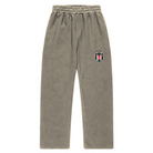 Beşiktaş - Oversized Zipper Fluffy Track Sweatpants - Pale Olive
